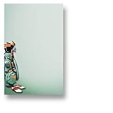 Golf Gear Greeting Card - 100 Sheets