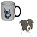 Border Collie Country Mug, Porcelain by Rosalinde (12 oz.)