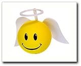 Happy Balls Angel Antenna Topper, Yellow