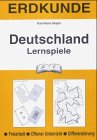 Erdkunde Deutschland - Lernspiele: Freiarbeit - Offener Unterricht - Differenzierung - 