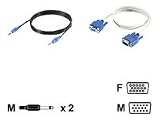 Level One AVC-0010 1m cable FSW-0811 for AVE-receiver