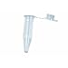 Thomas 502-GRD-B Virgin Polypropylene 0.6mL Graduated Microcentrifuge Tube, For 80 Well Freezer Racks, Blue (Pack of 1000)