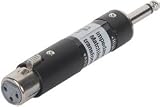 XLR Female To 1/4 Male Line Matching Transformer