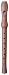 Smart Soprano Recorder WHO-4118B Maple Wood Natural Color 2-Piece Baroque Fingering