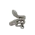Toe Ring - Sterling Silver Antiqued Snake Toe Ring
