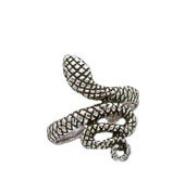 Toe Ring - Sterling Silver Antiqued Snake Toe Ring Toe Ring - Sterling Silver Antiqued Snake Toe Ring