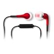 Ifrogz Earpollution Luxe Micro Bud Earbuds Mic Red Sleek Exterior Mixed Clean Sound Make