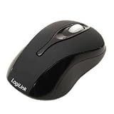 LogiLink Maus optisch USB Mini mit LED schwarz