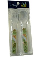 Disney Tinkerbell Flatware : Tinker Bell Fork & Spoon set