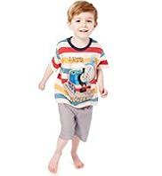 Pure Cotton Thomas & Friends© Striped Short Pyjamas