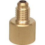 カーエアコン用異径アダプタ　１／４”メス×Ｍ１０オス　手締めタイプ　3760642　Y06101K