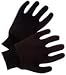 Brown Jersey Reversible Gloves (Sold by Dozen) Size Large