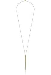 CC Skye 12k Gold-Plated Long Dagger Pendant Necklace, 32"