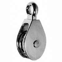 1IN TACKLE PULLEY SGL WHEEL