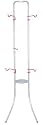 Delta Michelangelo Two-Bike Gravity Stand (Red Hooks)