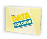 Data Colours Multifunctional Paper Coloured 80gsm 500 Sheets Per Ream A4 Yellow Ref 36440 1 Ream