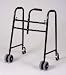 Stroke Walker with Wheels - This rolling walker is designed for use with one hand. Th...