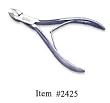 Ultra Acrylic Nail Nipper - 1/2 Jaw - Stainless Steel