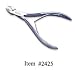 Ultra Acrylic Nail Nipper - 1/2 Jaw - Stainless Steel