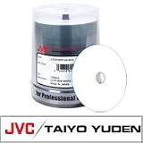 Jvc/taiyo Yuden CDr Printplus Semi-gloss White Inkjet Hub Printable 52