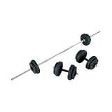 50kg Vinyl Weight Set, Barbell & Dumbell.