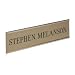 Standard Aluminum Wall Sign, 2