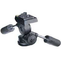Photo: Giottos MH 5001 3 way Pan Head with Double Locking Quick Release, 2 Levels, Supports 18 lbs.