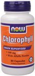 Chlorophyll by NOW Foods - Natural Foods (100 mg - 90 Capsules)