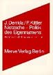 Nietzsche - Politik des Eigennamens. Wie man abschafft, wovon man spricht