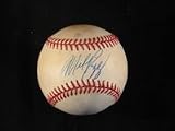 Piazza, Mike Autographed/Hand Signed National League Baseball in Blue Ink on The Sweet Spot (Early S