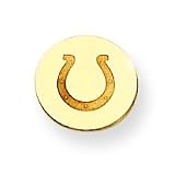 14K Indianapolis Colts Horseshoe Tie Tac