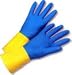 Flock Lined Neoprene Over Latex 13 Inch Length Gloves (Sold by Dozen) - Size Medium