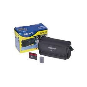 Sony Accessory Starter Kit for PC Series Camcorders - Compact Soft Case, Battery & MiniDV Tape