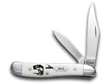 CASE XX White Delrin Bass Fever Peanut 1/500 Pocket Knife Knives
