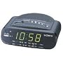 Sony ICF-C212 FM/AM Clock Radio with Full Power Back-up (Black)