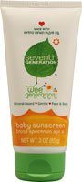 Seventh Generation Baby Sunscreen SPF 30, 3 Ounce
