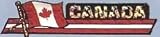 3" x 12" Canada Bumper Sticker