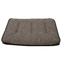 Sacro Ease - RS-GRY - 15 Inch Wide Padded Car Seat Cushion - Grey - 1/2 in. Padding