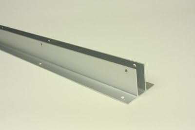 2 Ear Wall Bracket 1" x 41" Clear Anodized