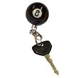 8 Ball Keychain - Billiards > Accessories