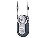 Mini AM/FM Radio with Neck Strap in Black