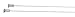 Tech Lighting 700PRTT0S Accessory - 1" Kable Lite Slimline Anchor, Satin Nickel Finish