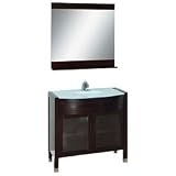 Viara 36 Inch Bathroom Vanity with Mirror - Espresso