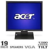 Acer ET.CV3RP.D04 19-Inch LCD Monitor with Speakers (Black)