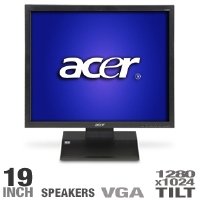 Acer ET.CV3RP.D04 19-Inch LCD Monitor  Speakers 