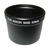 Adorama Metal 52mm Lens / Filter Adapter for the Nikon Coolpix 8400 Digital Camera.
