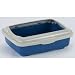Pet Supplies : Marchioro (GOA-S) Plastic Litter Pan with Rim - Medium (medium (GOA-S) - 16.25 x 12.5 x 4.25)