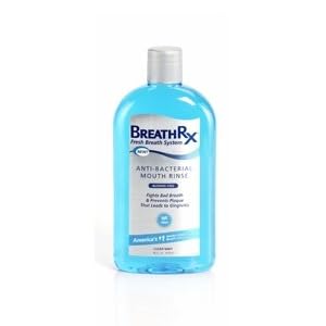 Breathrx Anti Bacterial Mouth Rinse 33oz 2