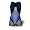 Aqua Sphere WT80 Ladies Aqua Skin .5m Sleeveless Boy Cut Shorty - MD