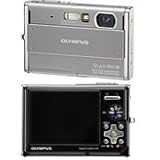 Photo : Olympus Stylus 1050SW - Digital camera - compact - 10.1 Mpix - optical zoom: 3 x - supported memory: xD - silver